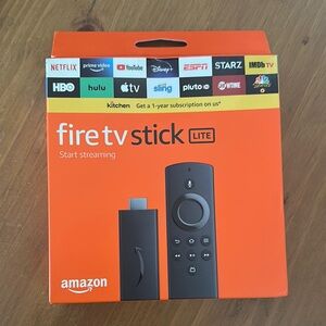 Amazon Fire TV Stick Lite - Black
